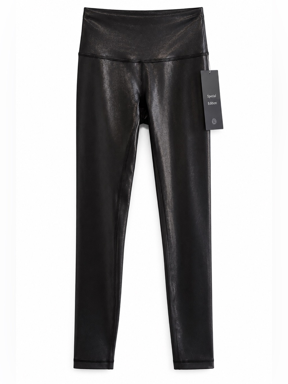 Lululemon Wunder Train HR Tight 28” Foil Black NWT Size 4